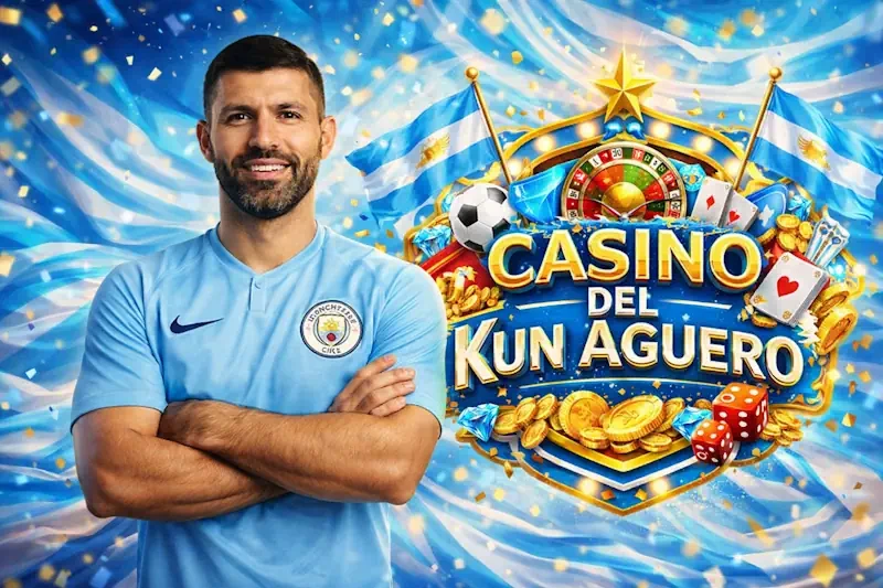 Casino del Kun Aguero en Argentina: plataformas, bonos y pagos con dinero real