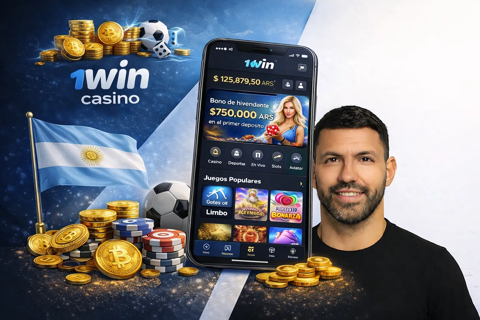 1Win casino online para usuarios de Argentina