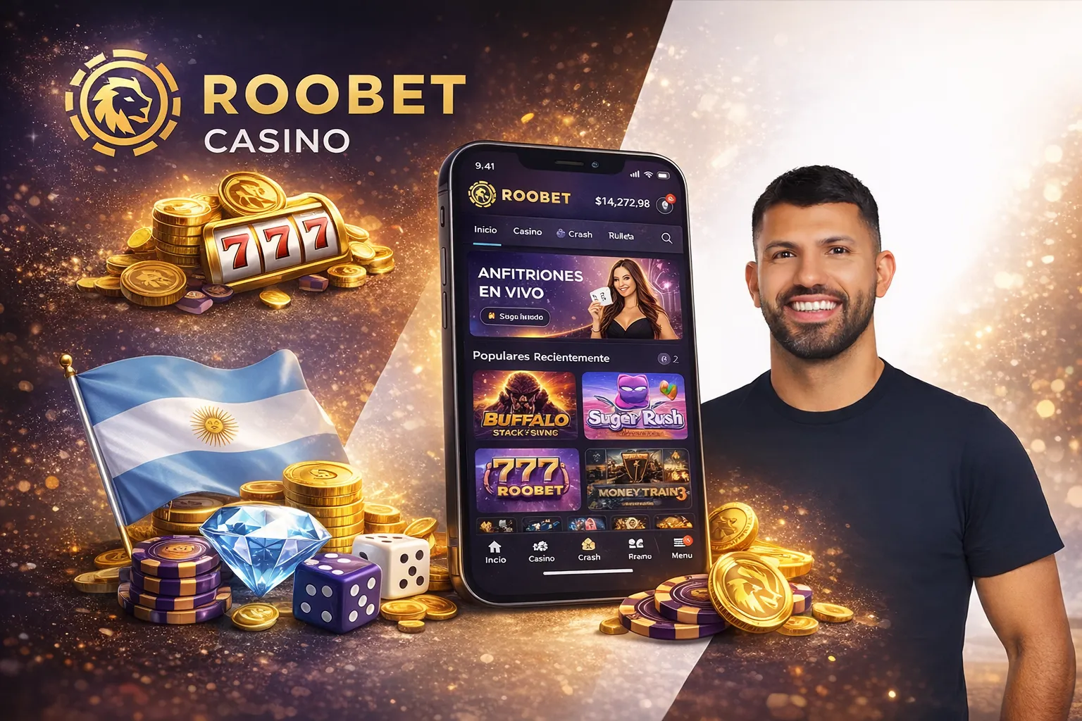 Roobet casino online con enfoque cripto