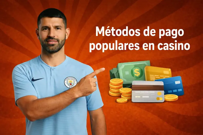 Métodos de pago populares en casino Argentino del kun Aguero